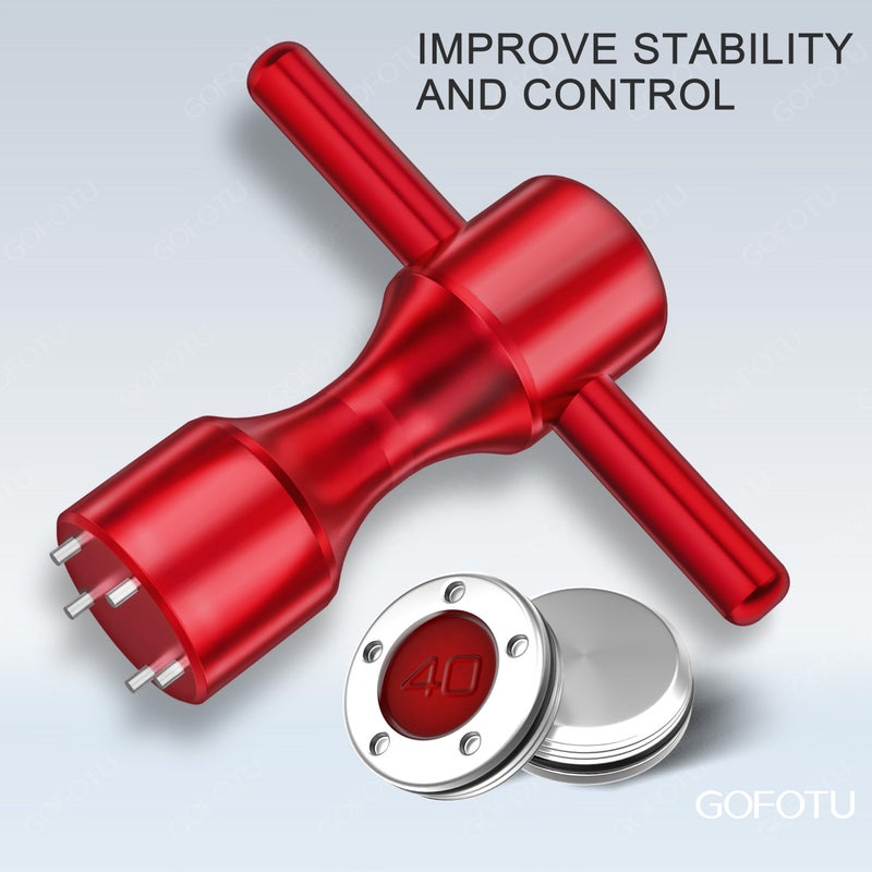 Gofotu Golf Head weight 2pcs. 5g-40g Golf Custom Weights+Red Wrench Compatible with Titleist Scotty Cameron Putters Newport (40g) - Image 5